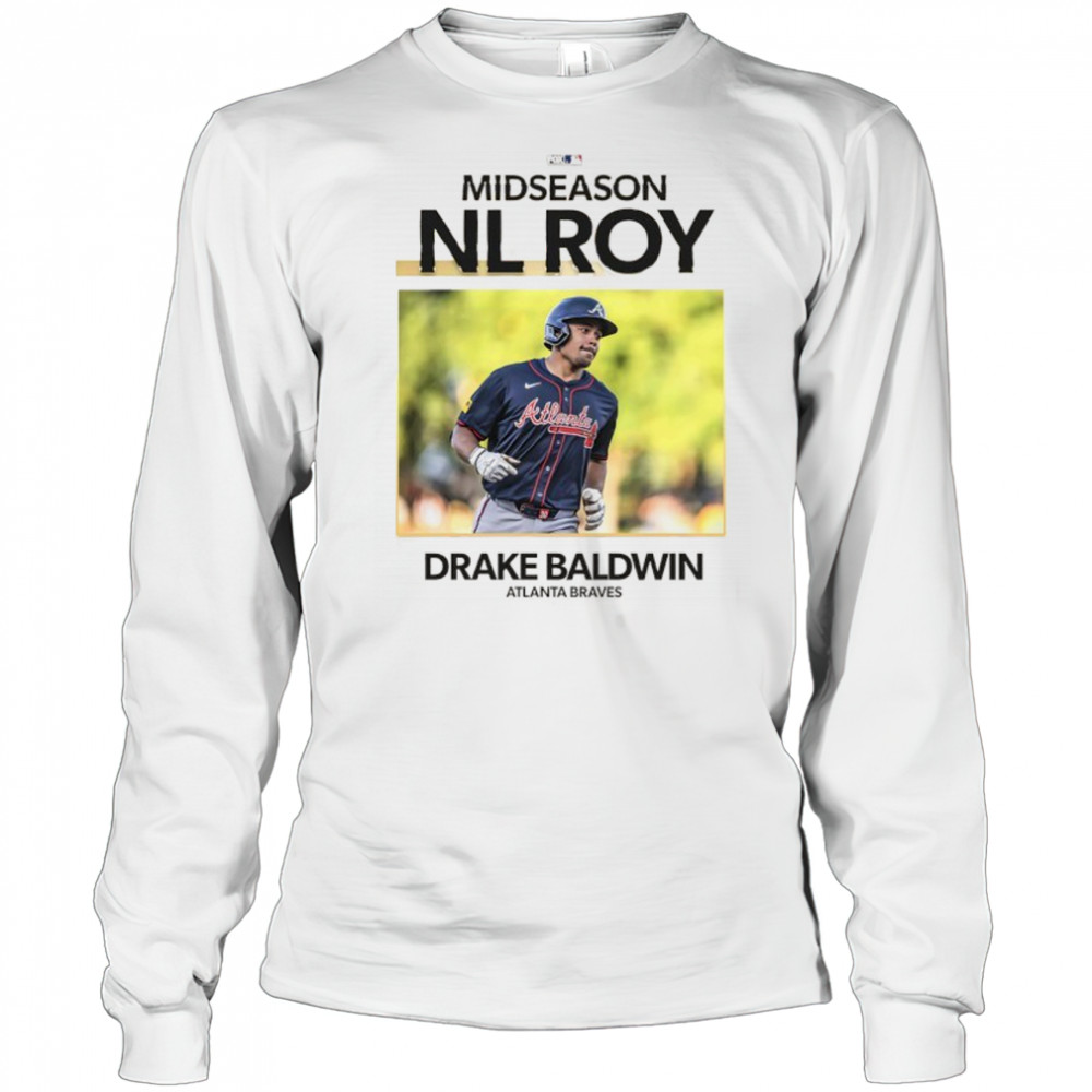 Atlanta Braves Drake Baldwin 2025 NL Rookie of the Year shirt Long Sleeved