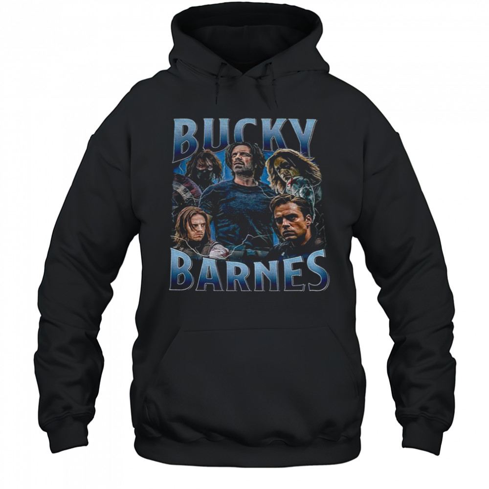 Bucky Barnes marvel super heroes vintage shirt Hoodie