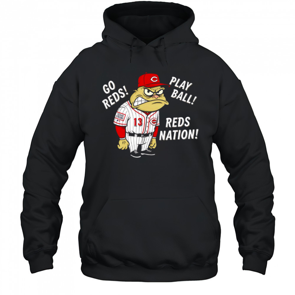 Cincinnati Reds Frog go reds play ball reds nation shirt Hoodie