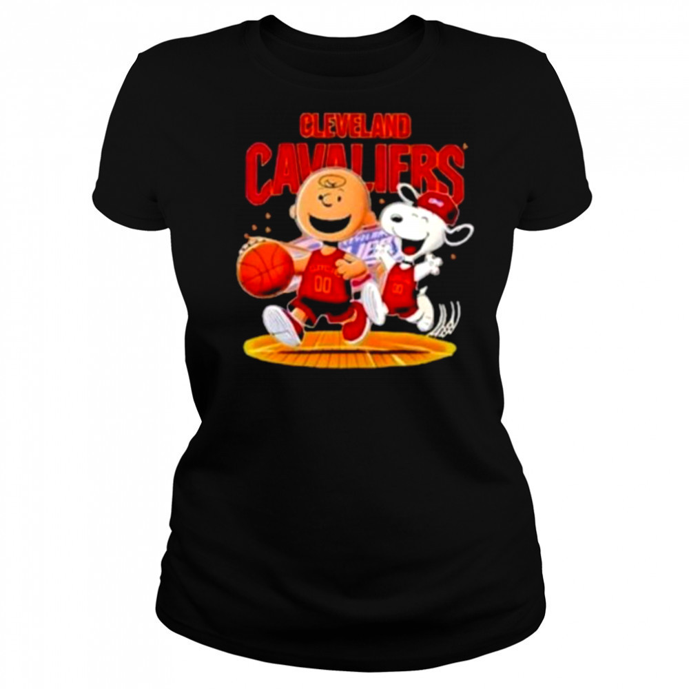 Cleveland Cavaliers And Peanuts Snoopy Shirt Women's T-shirt