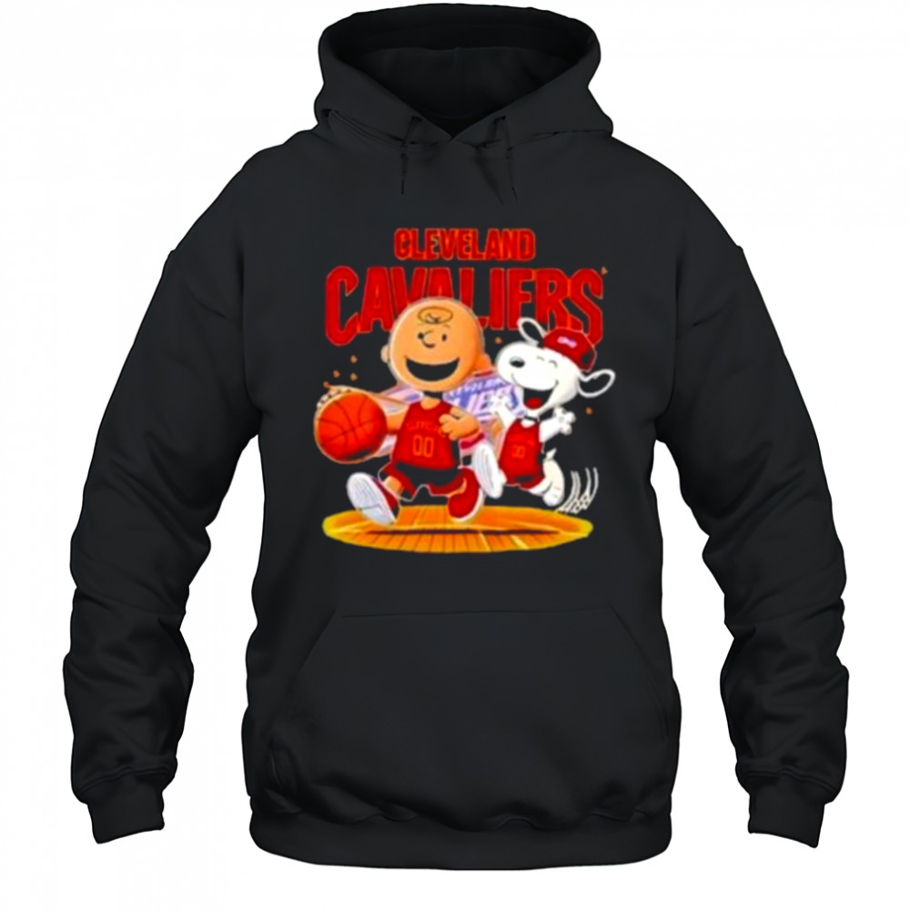 Cleveland Cavaliers And Peanuts Snoopy Shirt Hoodie