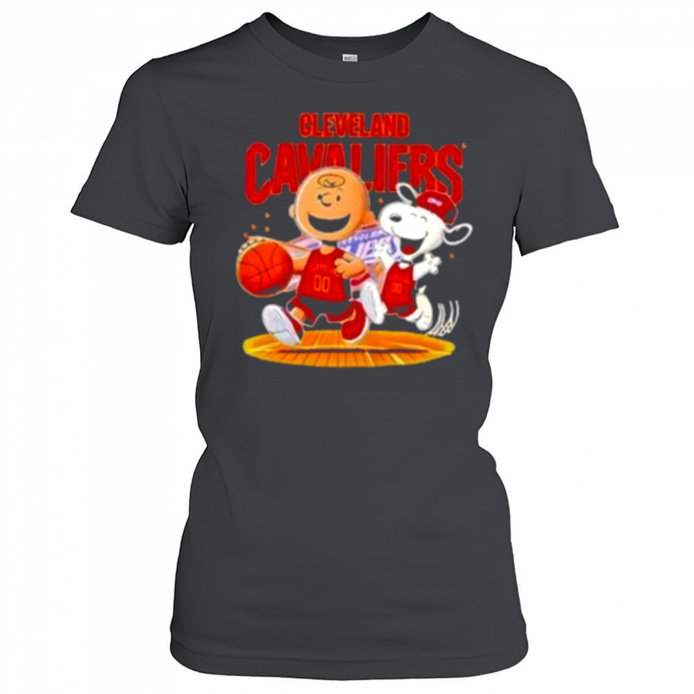 Cleveland Cavaliers And Peanuts Snoopy Shirt Women's T-shirt