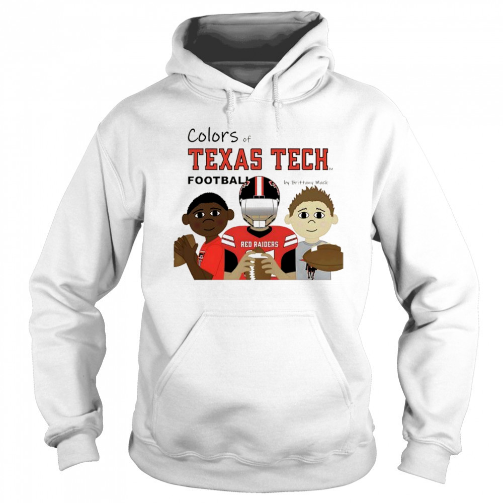 Colors of Texas Tech Football fan cartoon shirt Sweatshirt