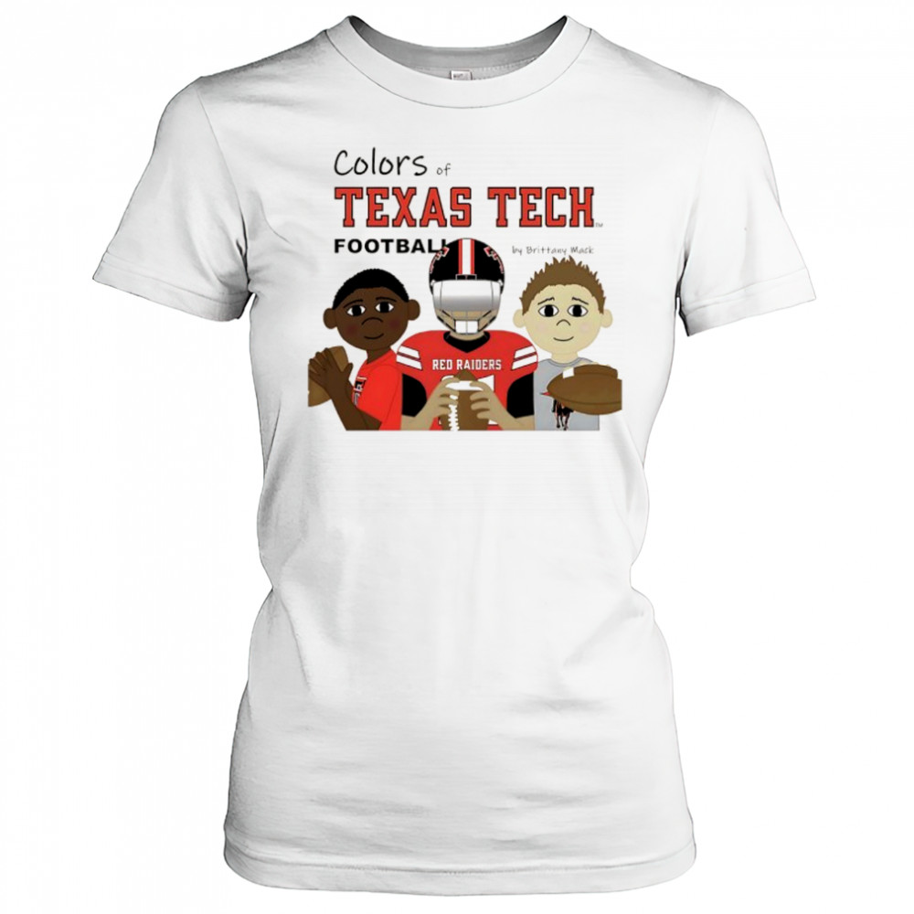 Colors of Texas Tech Football fan cartoon shirt Women's T-shirt