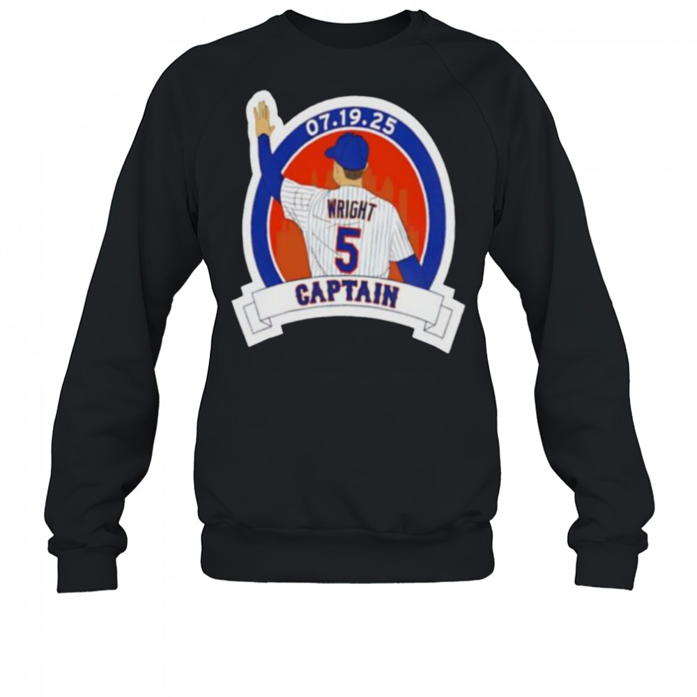 David Wright Captain New York Mets baseball player graphic shirt Sweatshirt