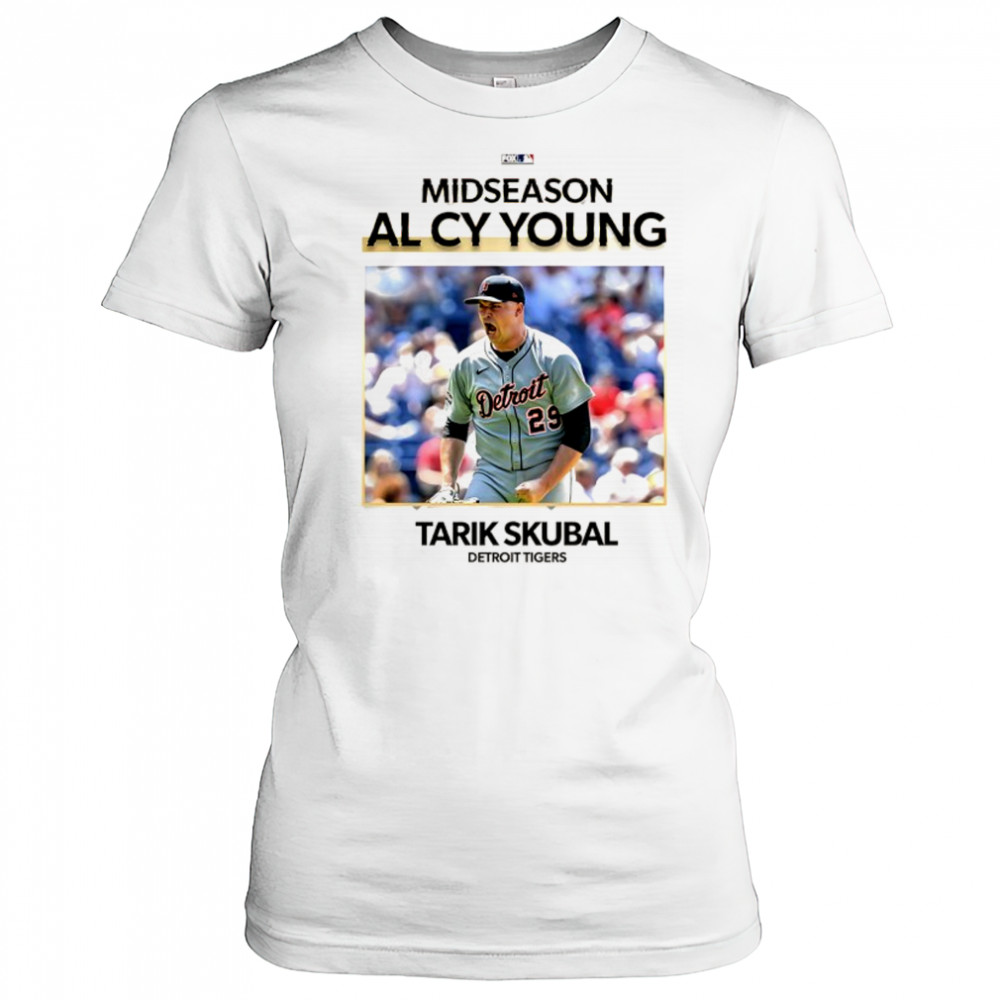 Detroit Tigers Tarik Skubal 2025 midseason AL Cy Young shirt Women's T-shirt