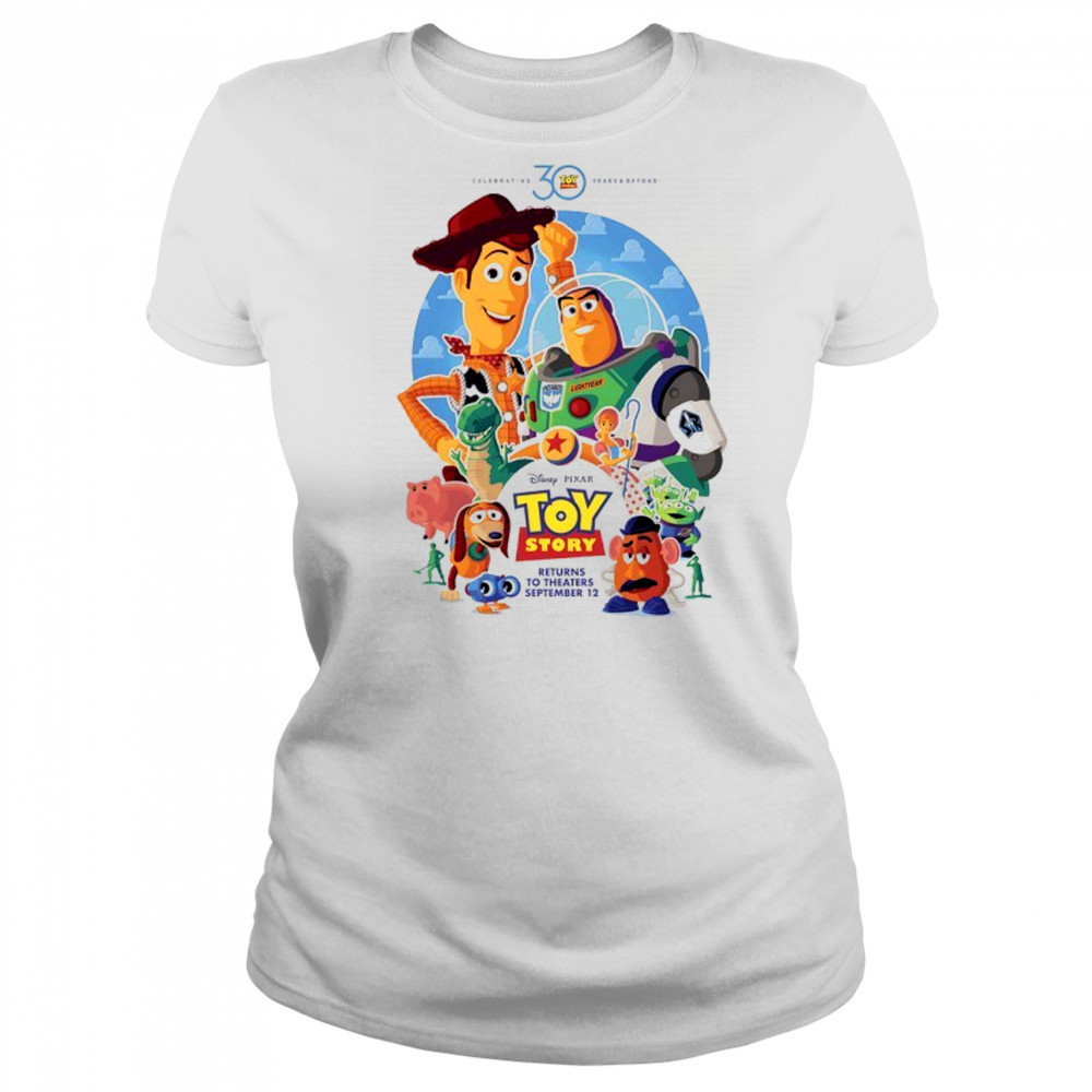Disney & Pixar’s Toy Story returns to theaters september 12 shirt Women's T-shirt