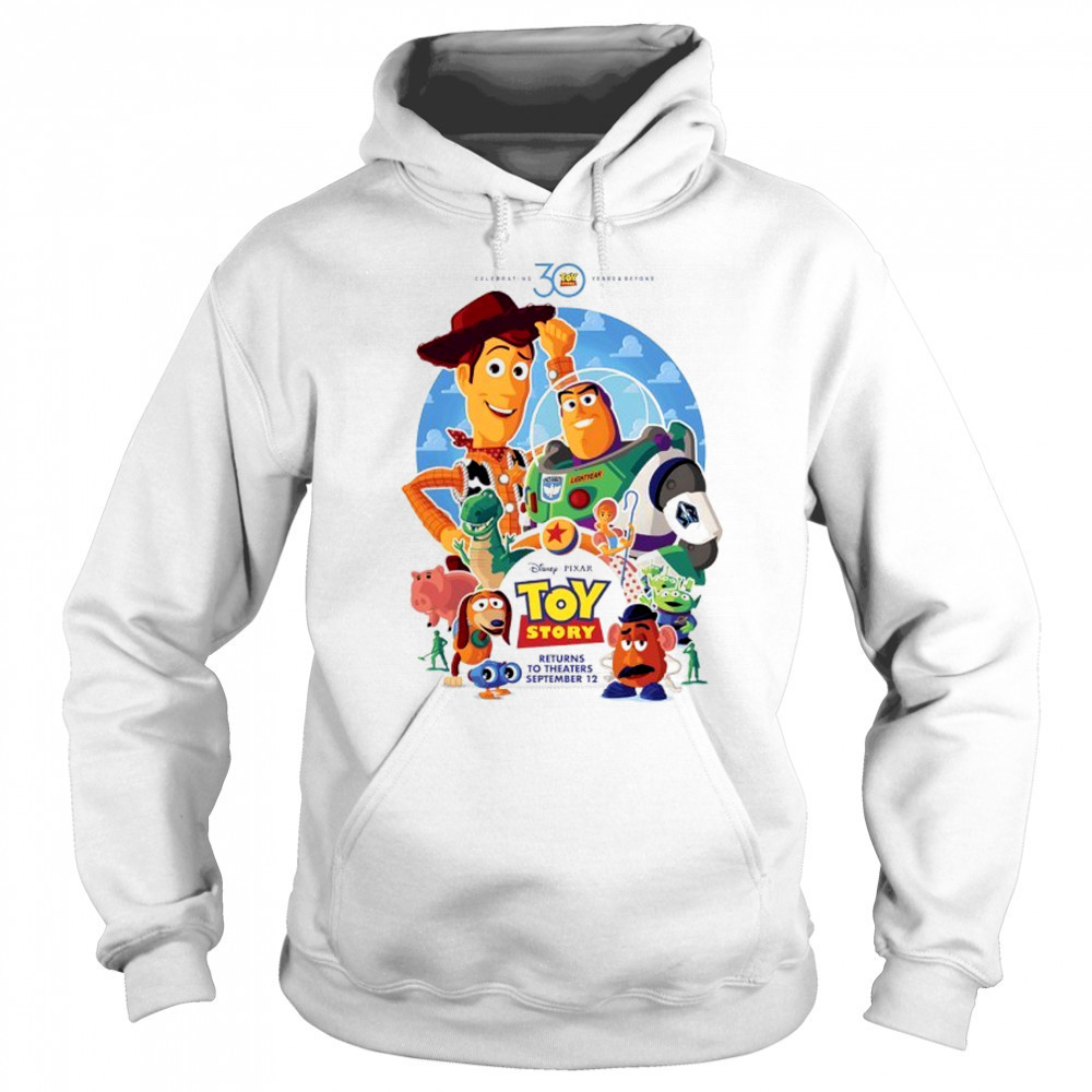 Disney & Pixar’s Toy Story returns to theaters september 12 shirt Sweatshirt