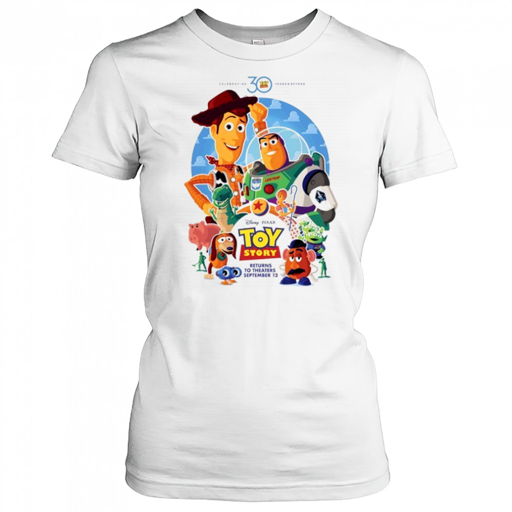 Disney & Pixar’s Toy Story returns to theaters september 12 shirt Women's T-shirt