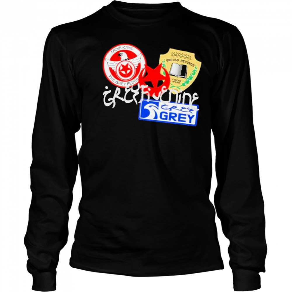 G59 Records Patches T-Shirt Long Sleeved