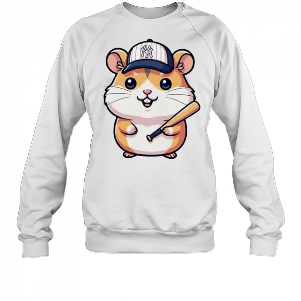 Hamster New York Yankees cute shirt Sweatshirt