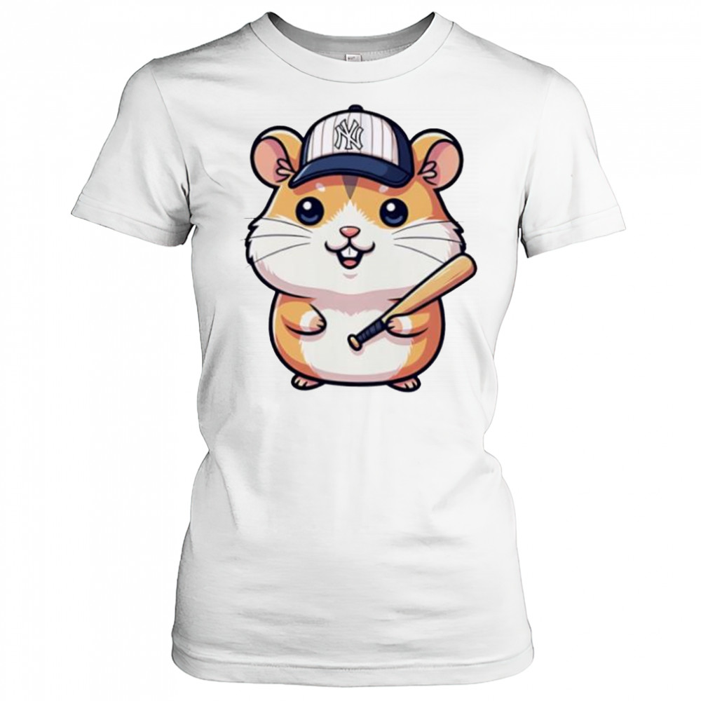 Hamster New York Yankees cute shirt Women's T-shirt