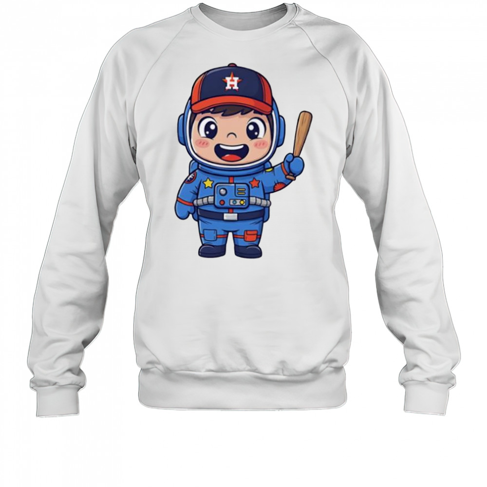 Houston Astros Cartoon Astronaut shirt Sweatshirt