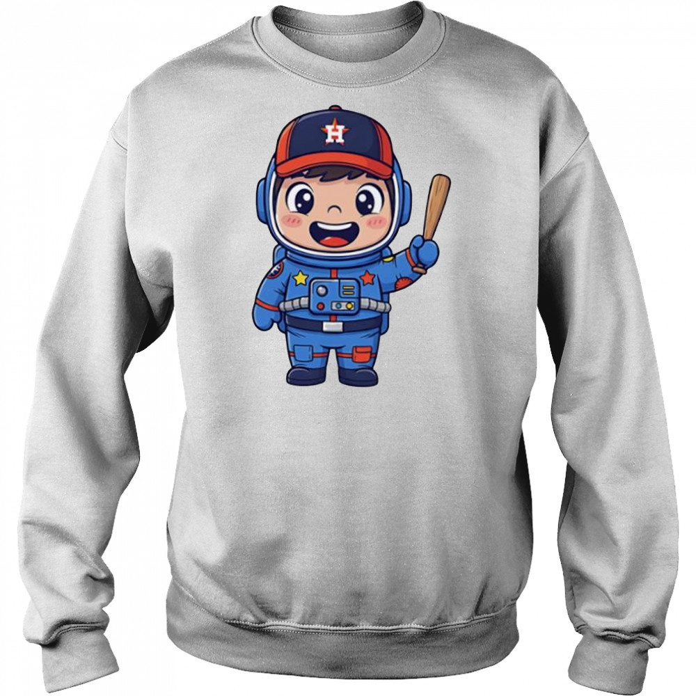 Houston Astros Cartoon Astronaut shirt Hoodie