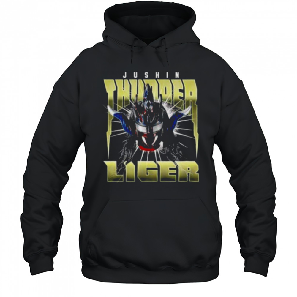 Jushin Thunder Liger Big Head NJPW shirt Hoodie