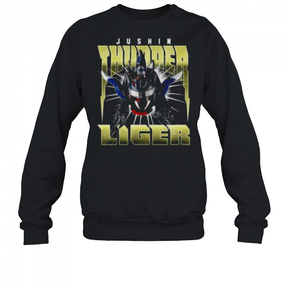 Jushin Thunder Liger Big Head NJPW shirt Sweatshirt