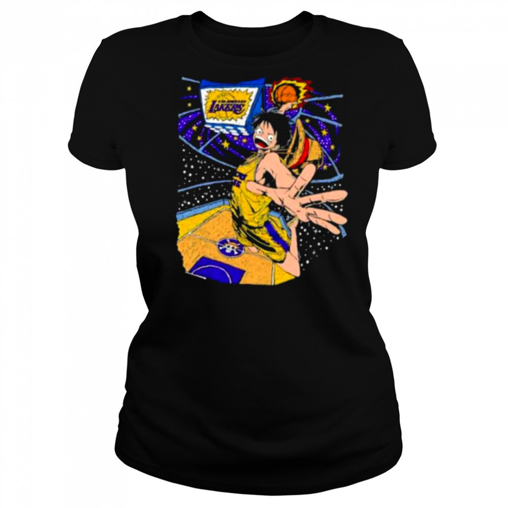 Los Angeles Lakers x Monkey D. Luffy One Piece shirt Women's T-shirt