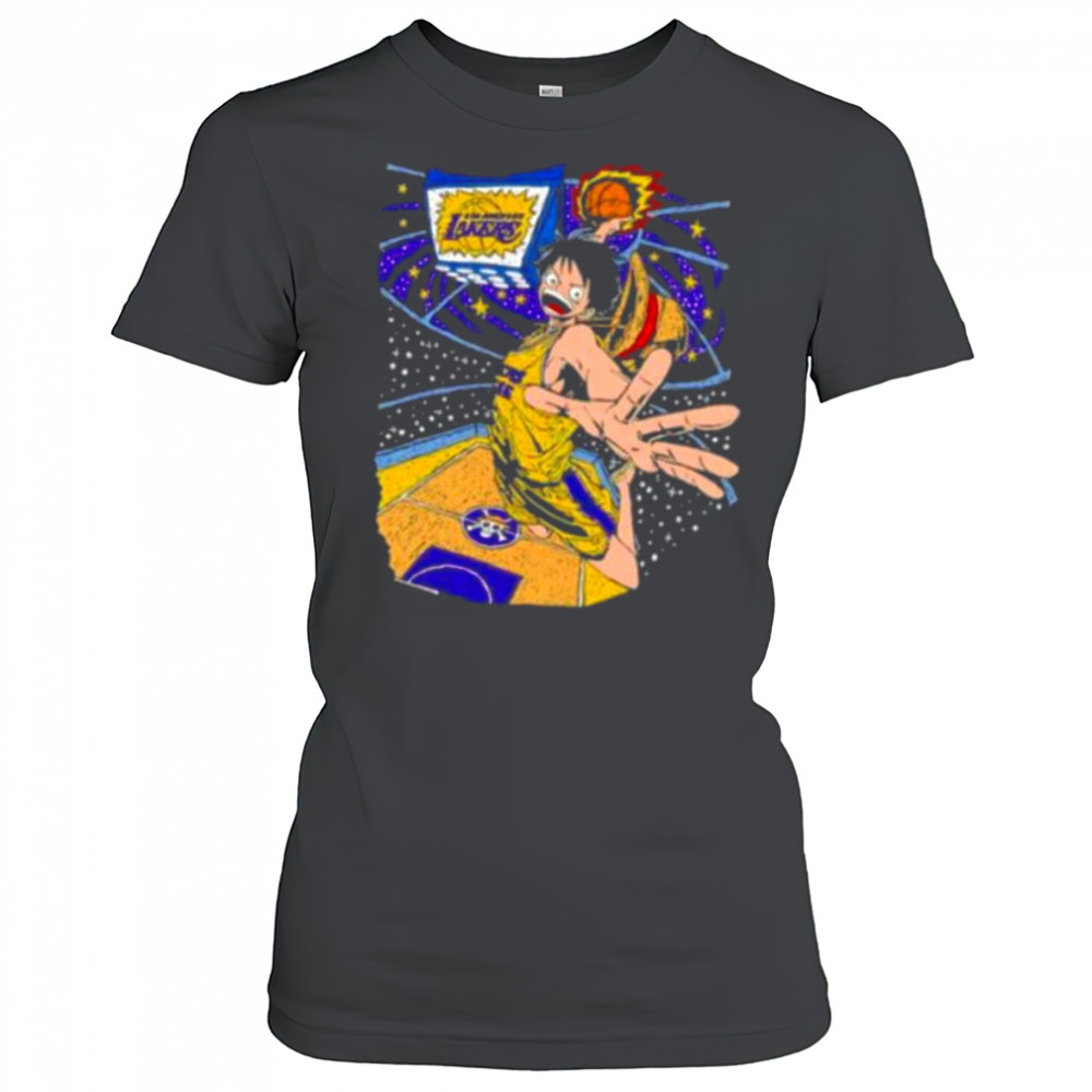 Los Angeles Lakers x Monkey D. Luffy One Piece shirt Women's T-shirt