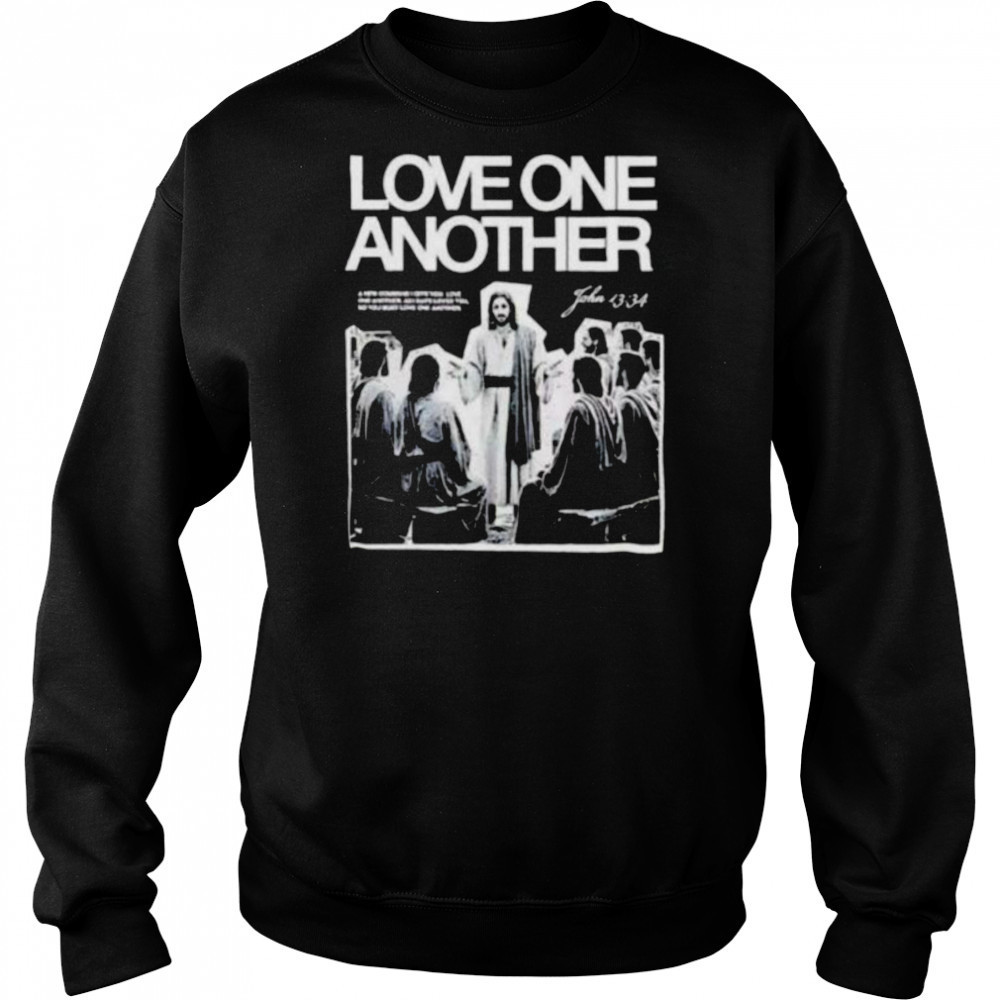 Love One Another Jesus vintage shirt Hoodie