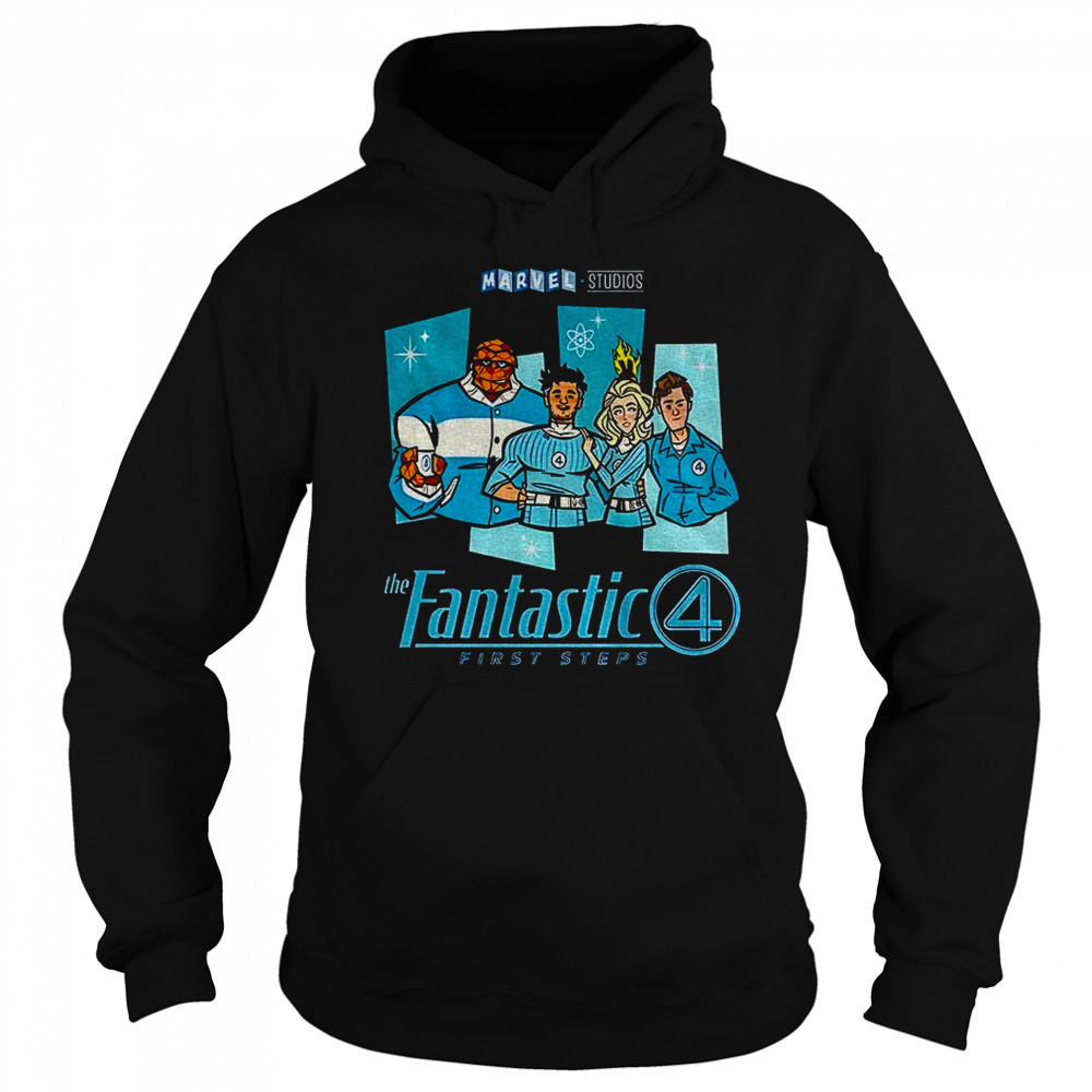 Marvel Studios Fantastic Four Superhero F4 First Steps shirt Sweatshirt