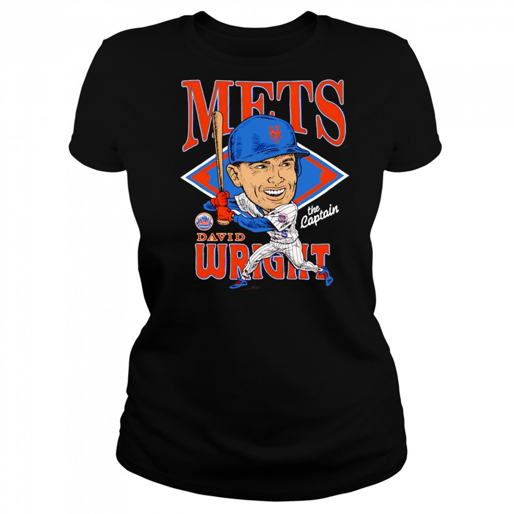 New York Mets David Wright Caricature shirt Women's T-shirt