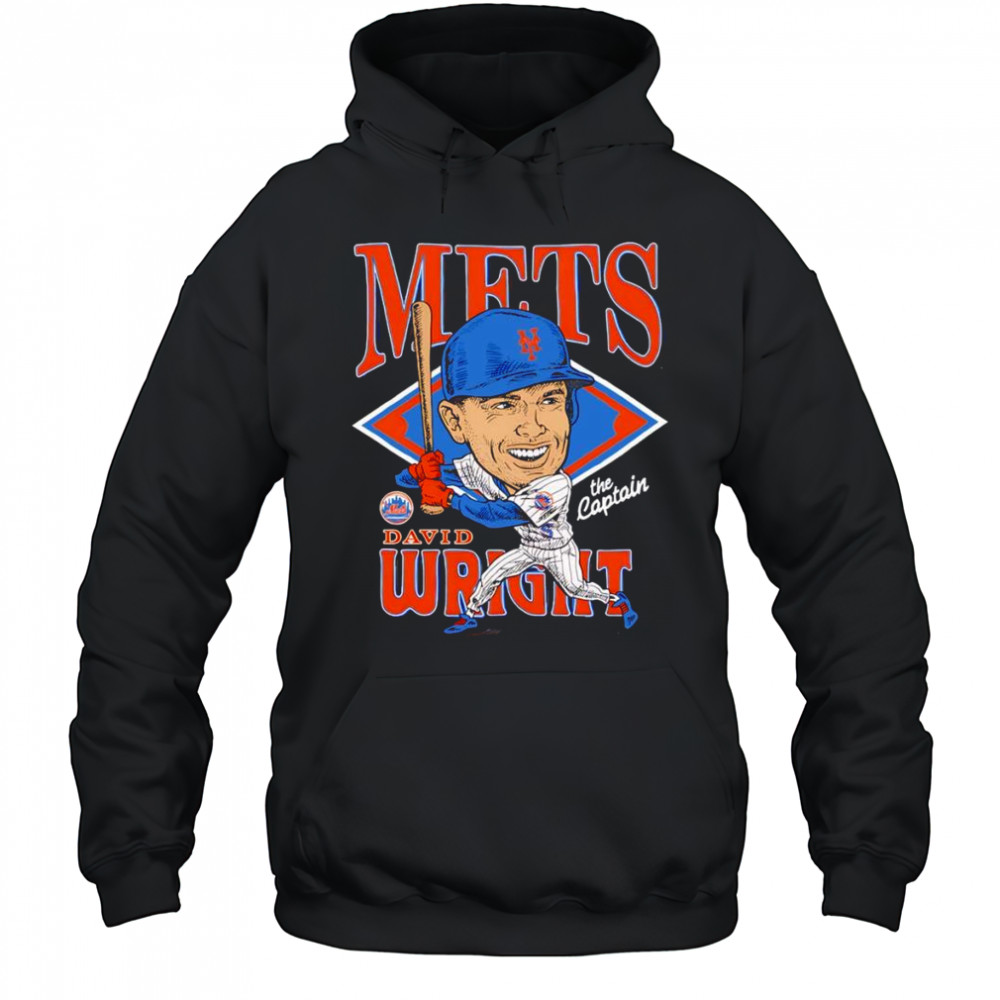 New York Mets David Wright Caricature shirt Hoodie