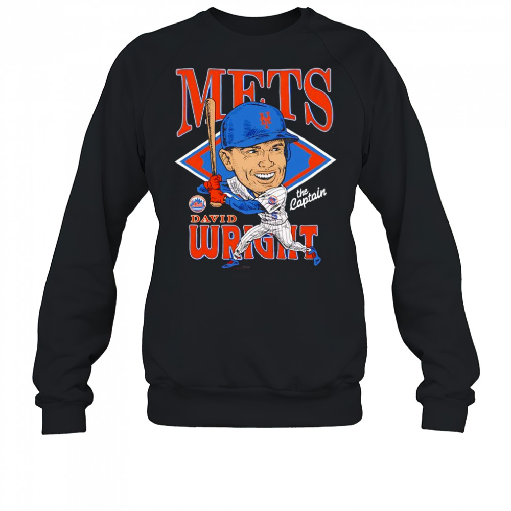 New York Mets David Wright Caricature shirt Sweatshirt