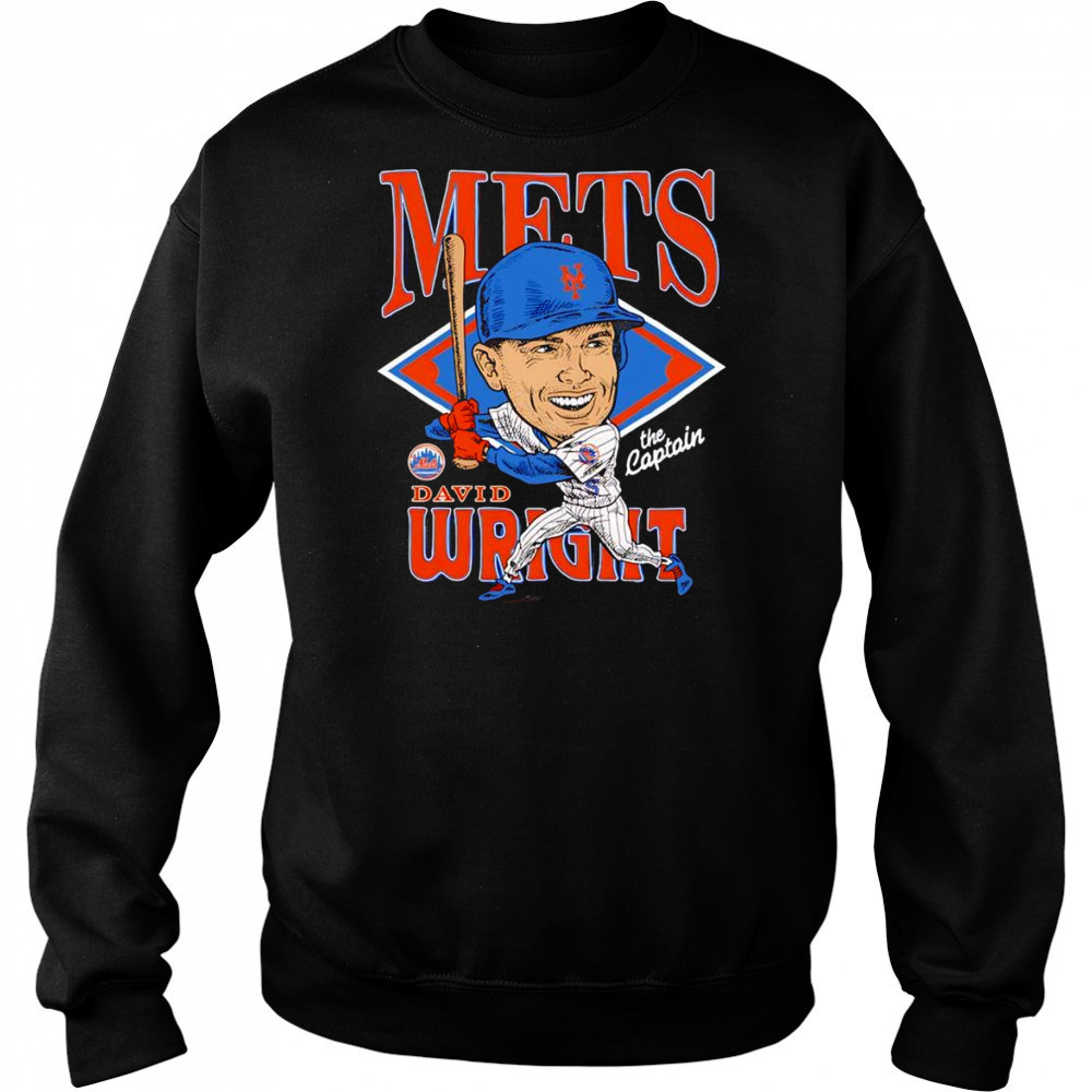 New York Mets David Wright Caricature shirt Hoodie
