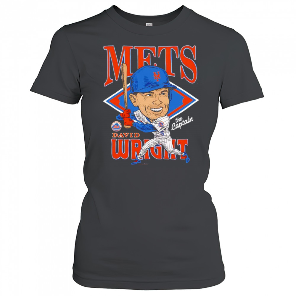 New York Mets David Wright Caricature shirt Women's T-shirt