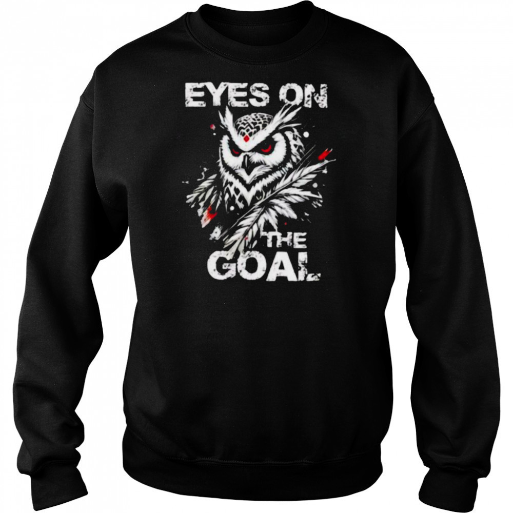Owl eyes on the Goat shirt Hoodie