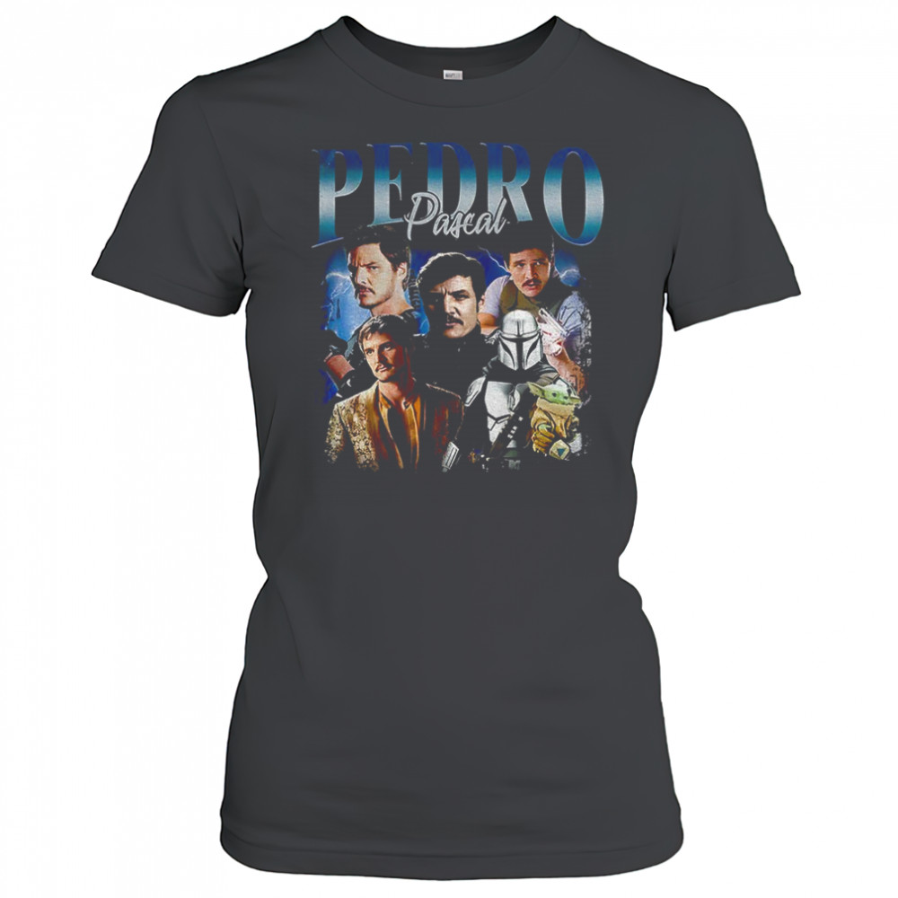 Pedro Pascal Mandalorian Fantastic Four graphic vintage shirt Women's T-shirt