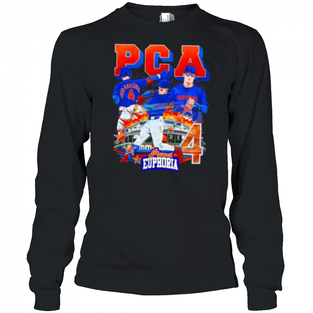Pete Crow Armstrong #4 PCA Chicago Cubs 2025 midseason NL MVP shirt Long Sleeved