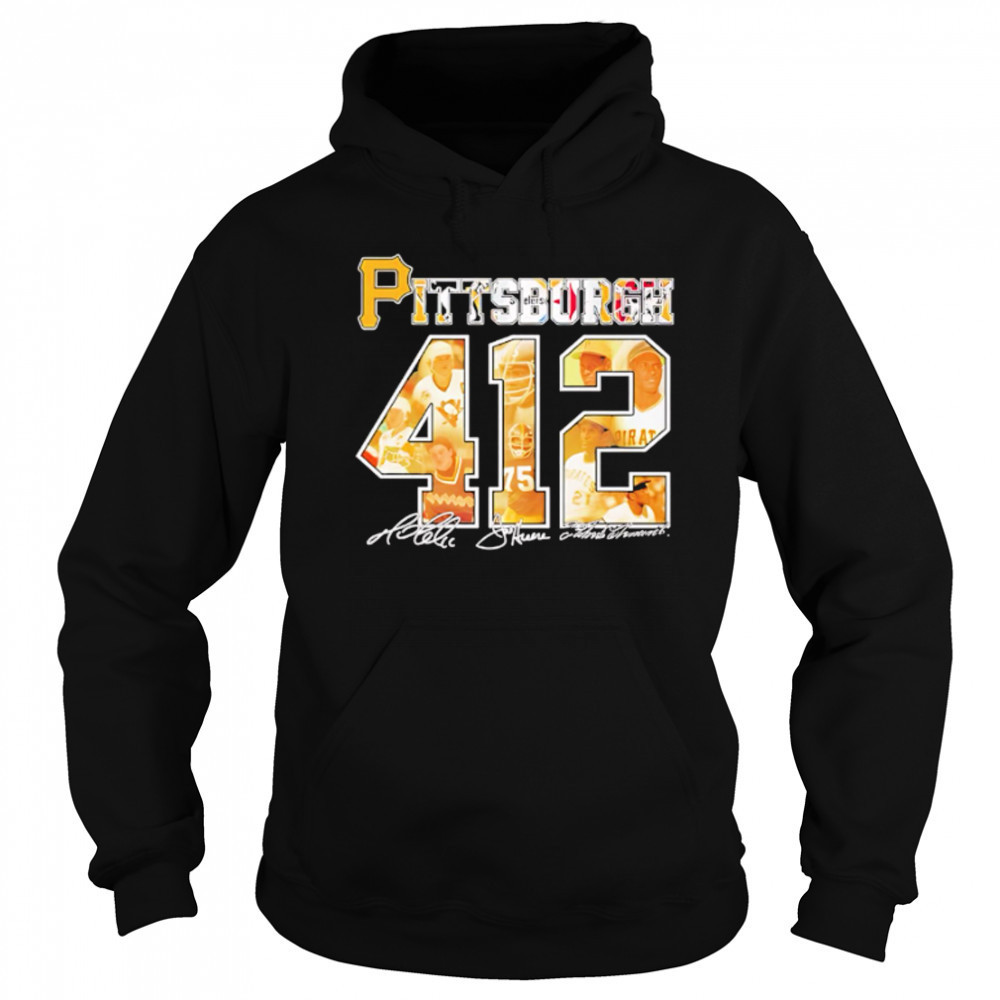 Pittsburgh pirates 412 legends signatures shirt Sweatshirt