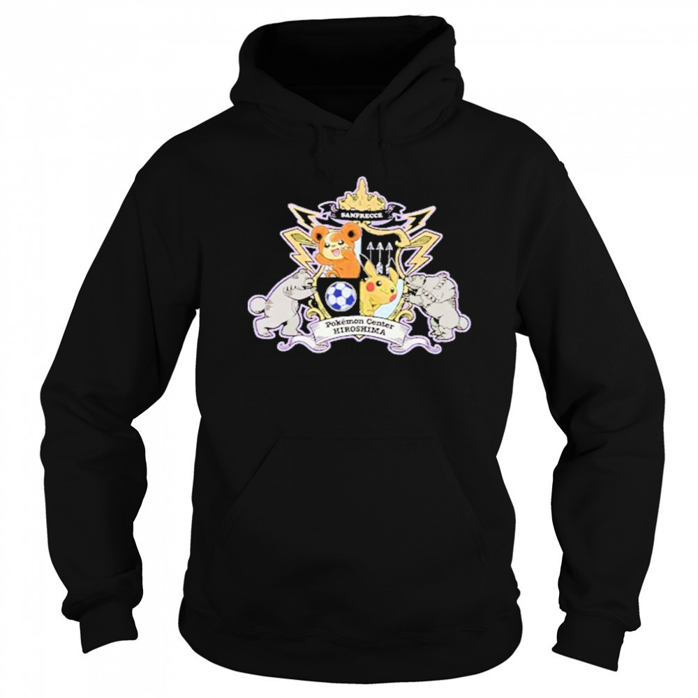 Pokemon Sanfrecce Hiroshima T-Shirt Sweatshirt