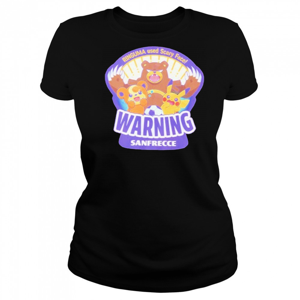 Pokemon Warning Sanfrecce Hiroshima 2025 T-Shirt Women's T-shirt