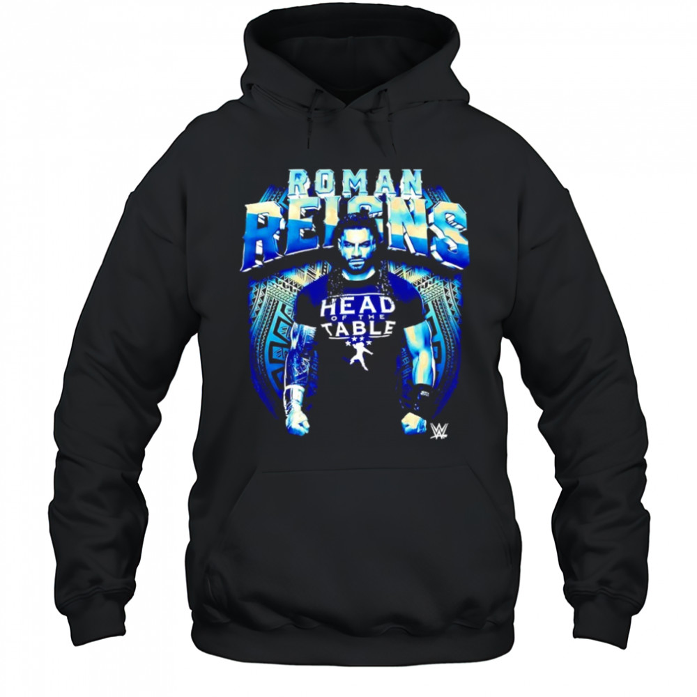 Roman Reigns WWE wearing head of the table shirt Hoodie