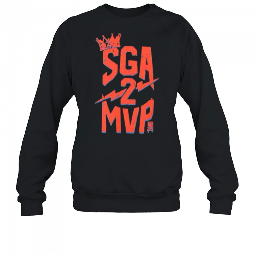 SGA 2 MVP Okc shirt Sweatshirt