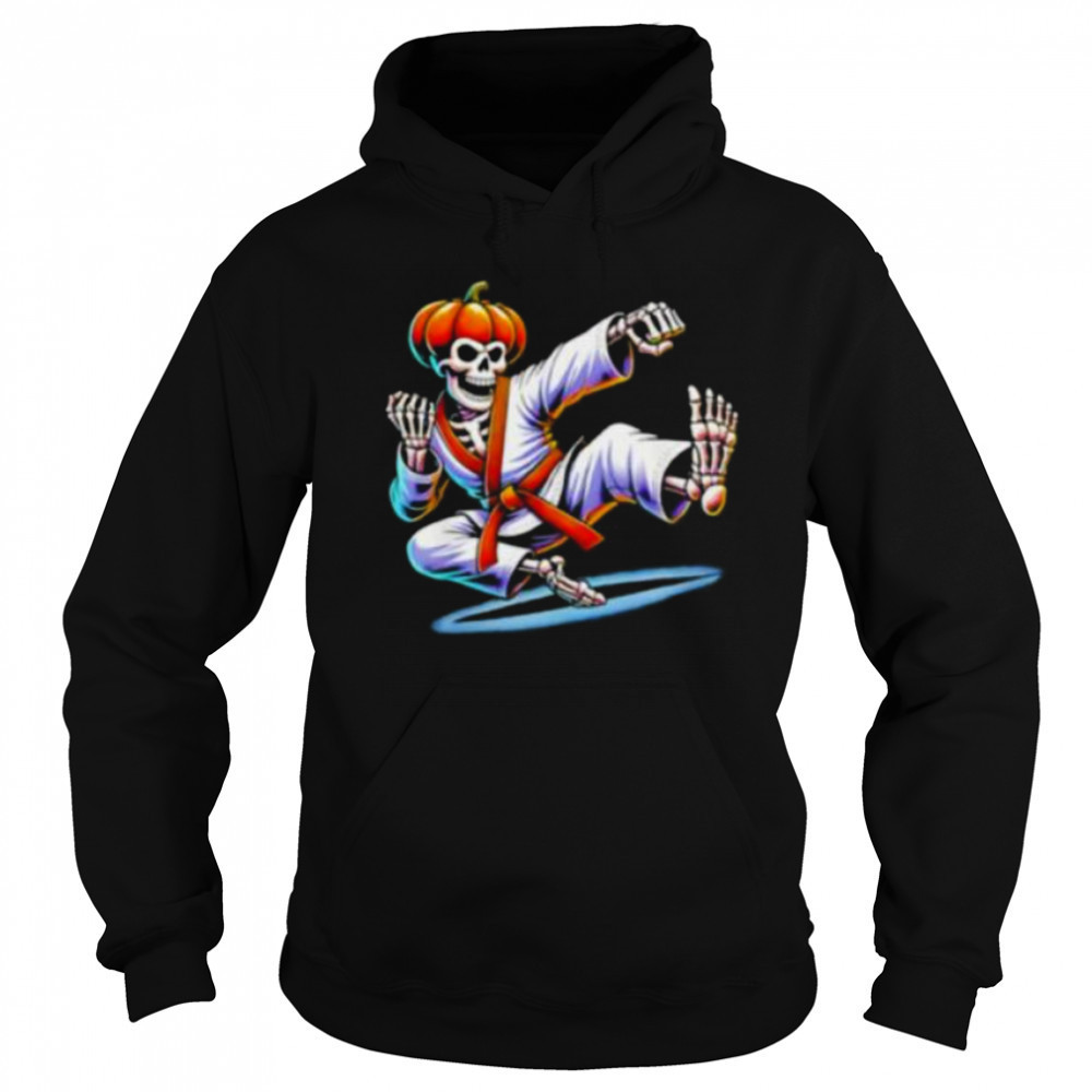 Skeleton Karate Halloween 2025 shirt Sweatshirt