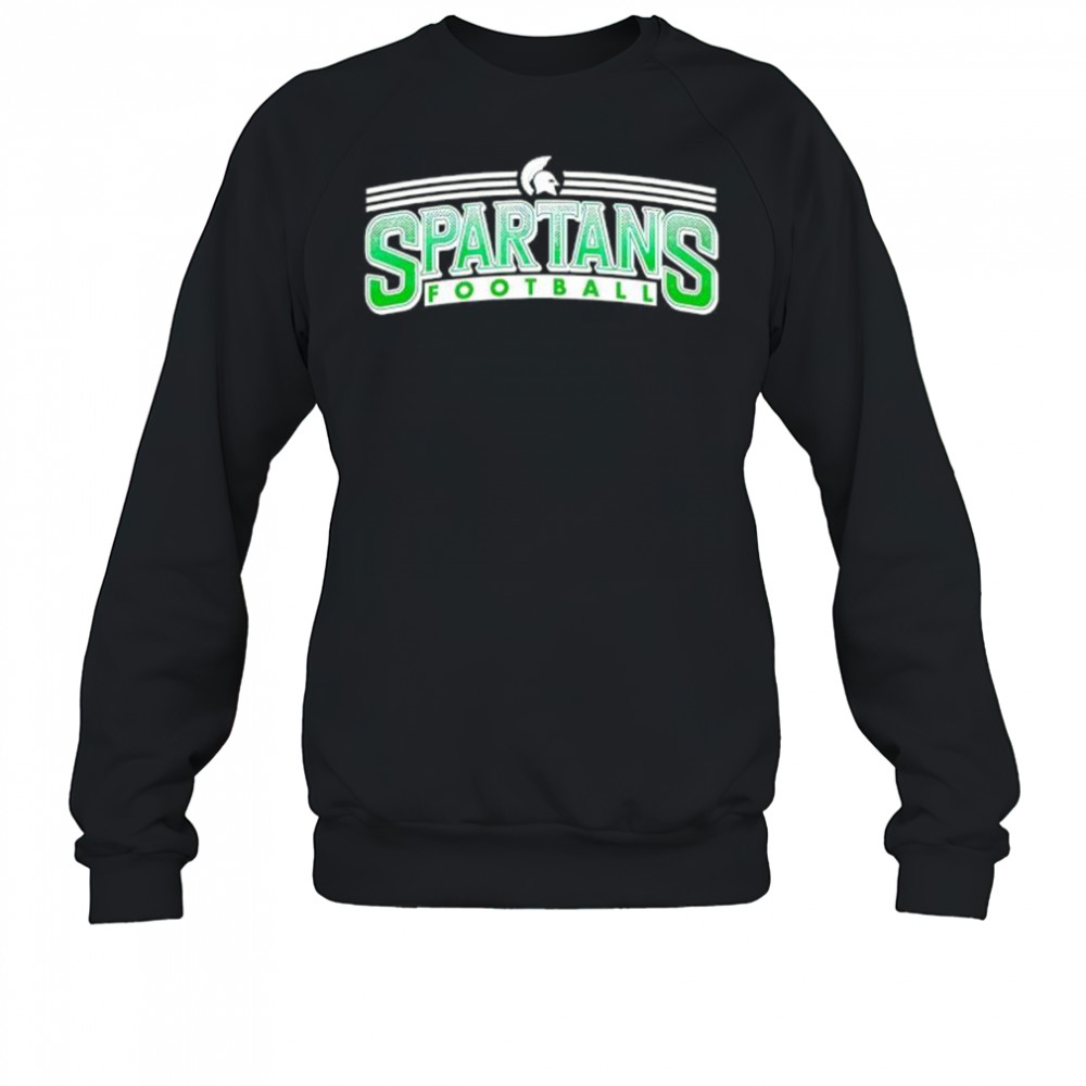 Spartans Football Stripes shirt Sweatshirt