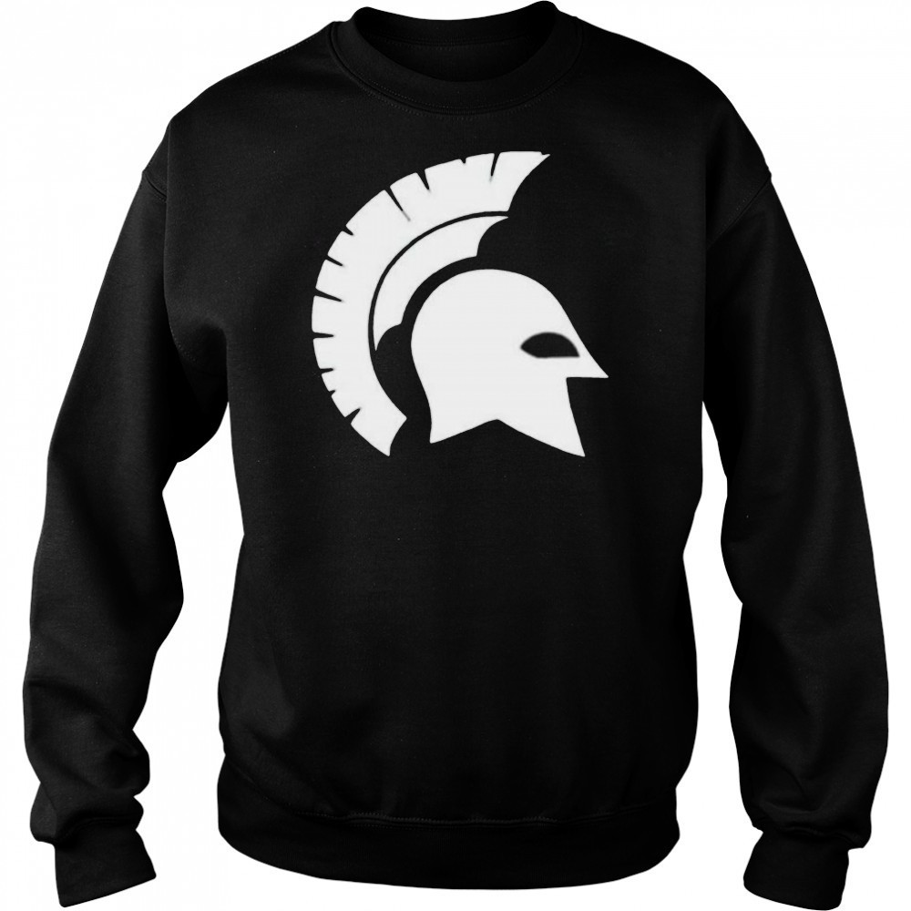 Spartans White Logo shirt Hoodie