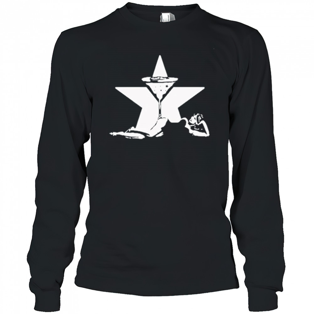 Star Martini Racer Tank T-Shirt Long Sleeved