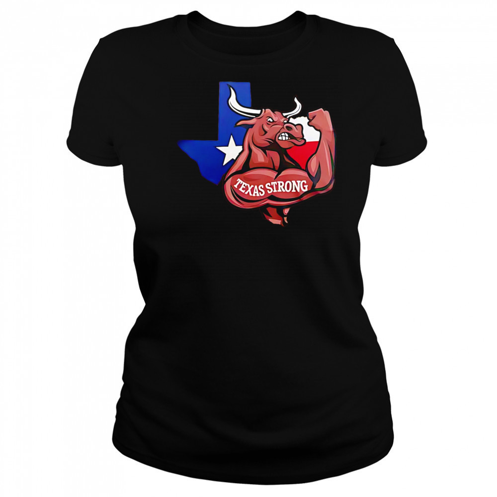 Texas Longhorns Texas Strong Mascot 2025 Limited shirt Women's T-shirt