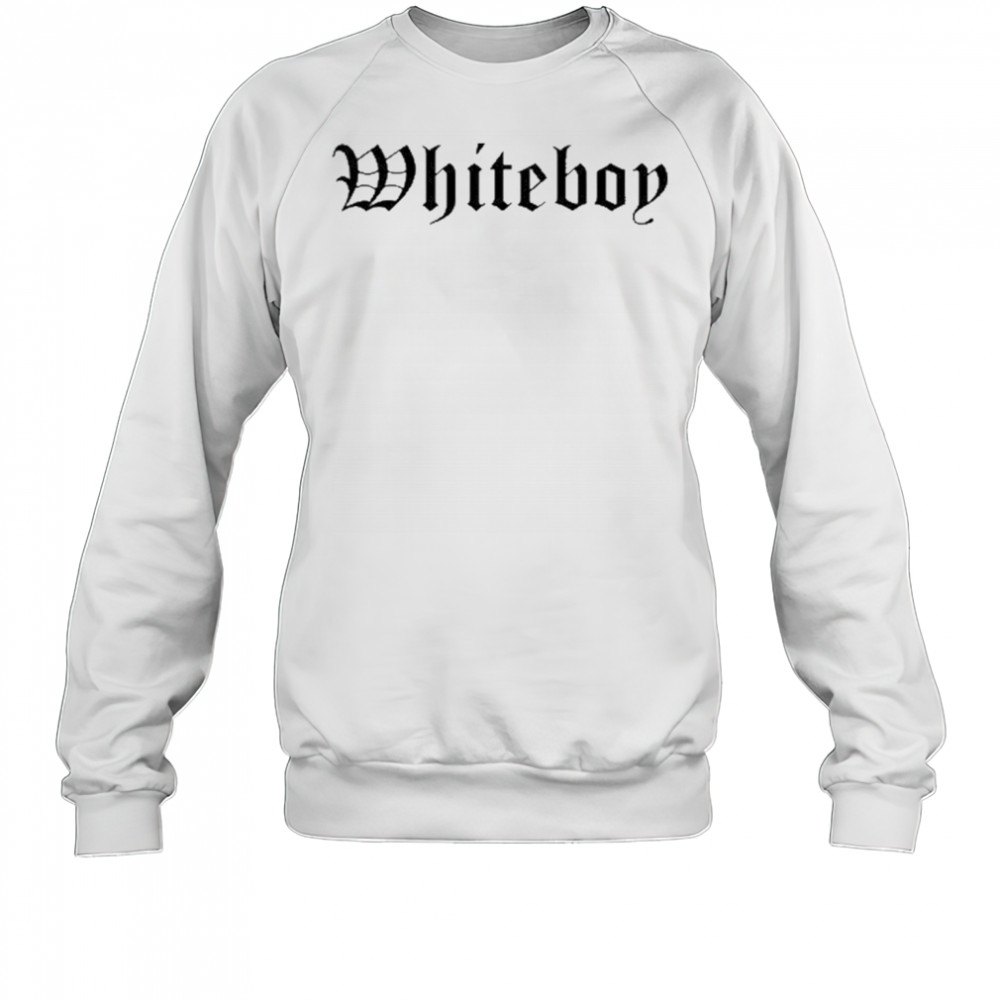 Tom Macdonald Wearing Whiteboy T-Shirt Sweatshirt
