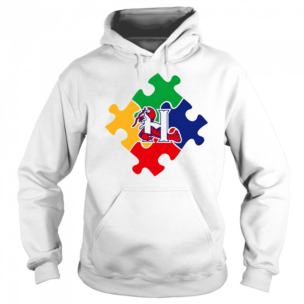 2025 Crawdads Autism Acceptance Night shirt Sweatshirt