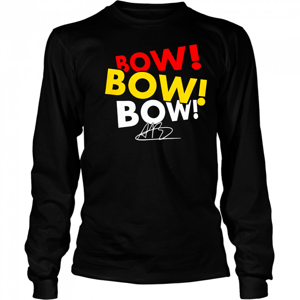 Aliyah Boston Indy 2025 WNBA All-Star Signature There She Go Bow Bow Bow shirt Long Sleeved