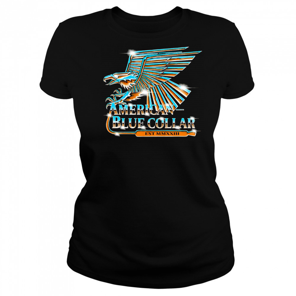 American Blue Collar Est MMXXIII logo shirt Women's T-shirt