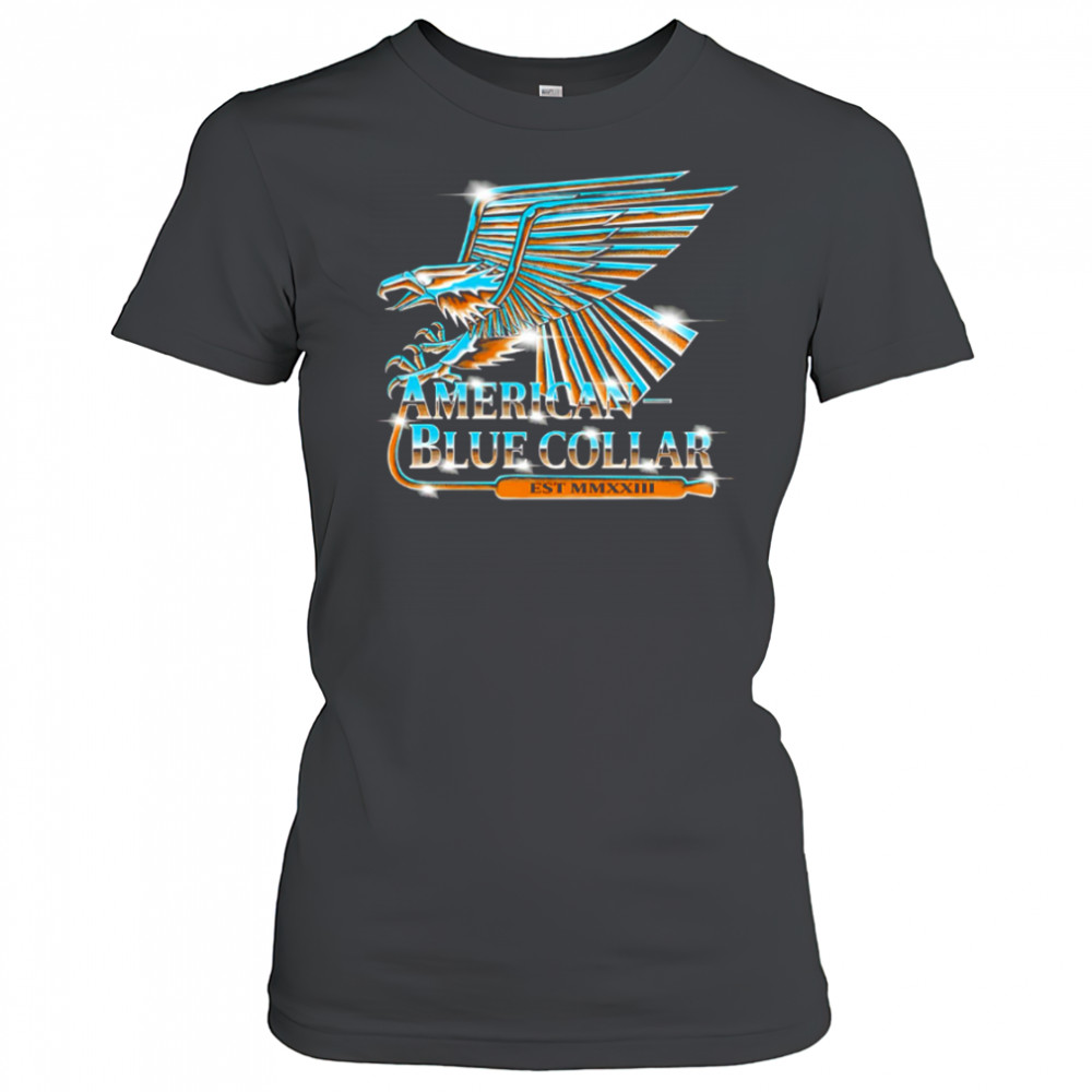American Blue Collar Est MMXXIII logo shirt Women's T-shirt