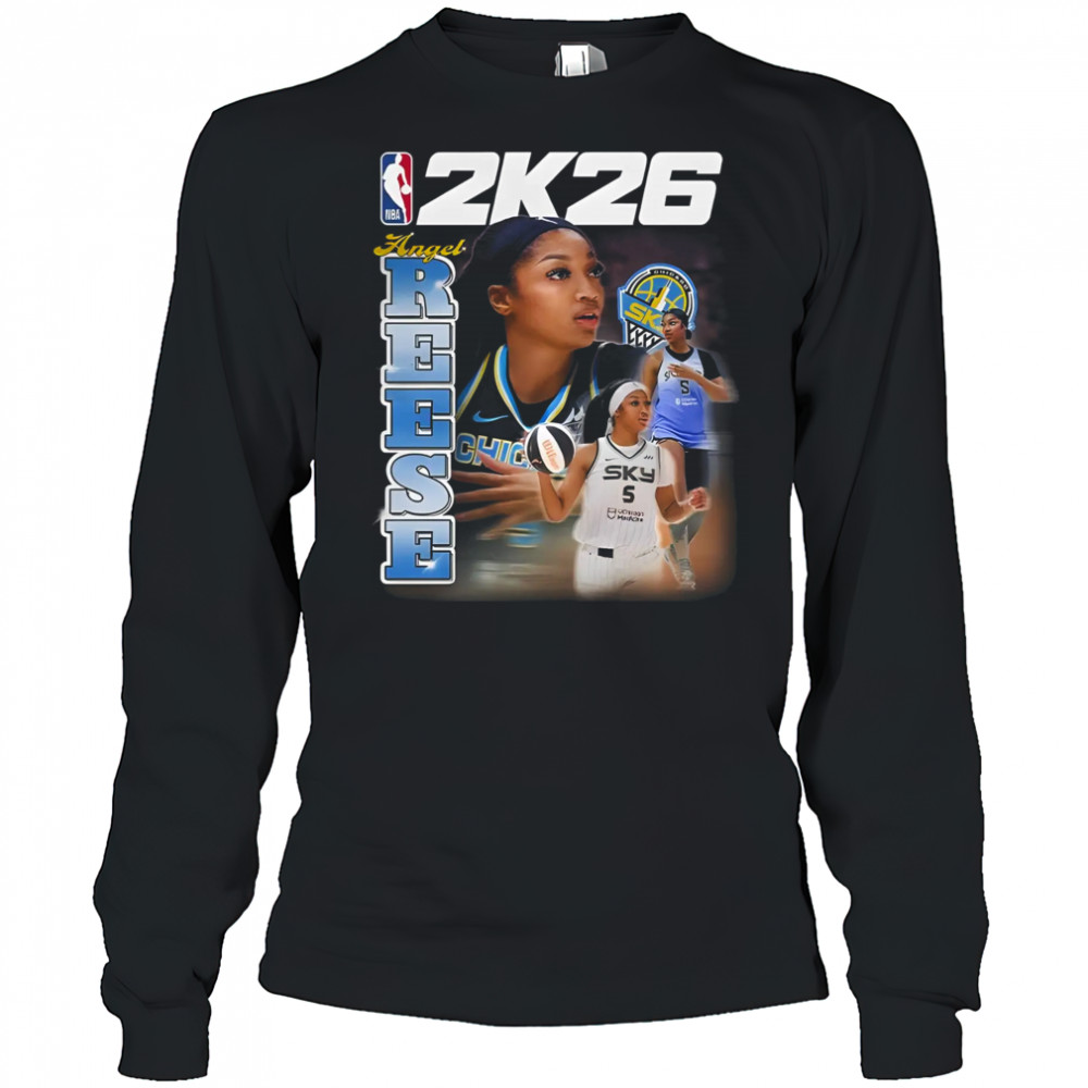 Angel Reese 2K26 T-Shirt Long Sleeved