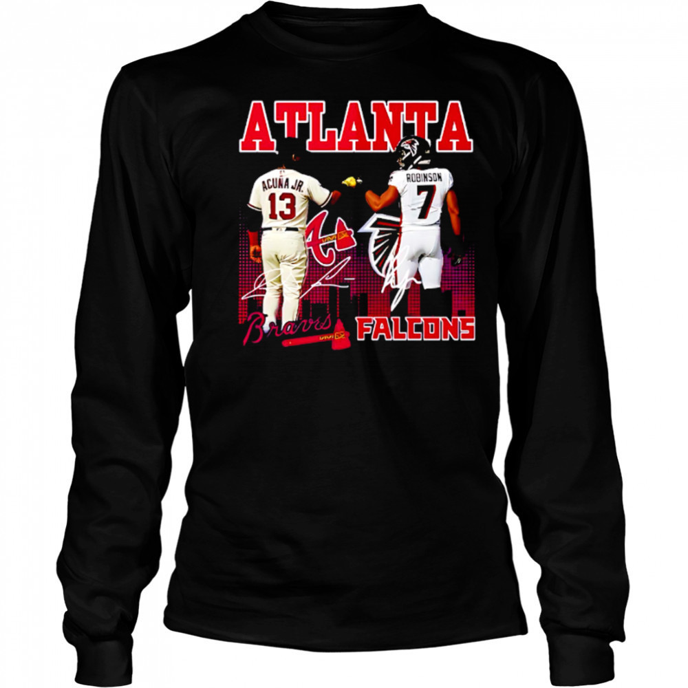 Atlanta Braves X Falcons Star Power shirt Long Sleeved