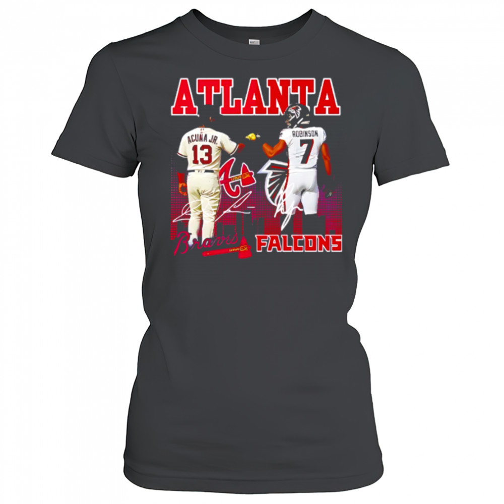 Atlanta Braves X Falcons Star Power shirt Women's T-shirt